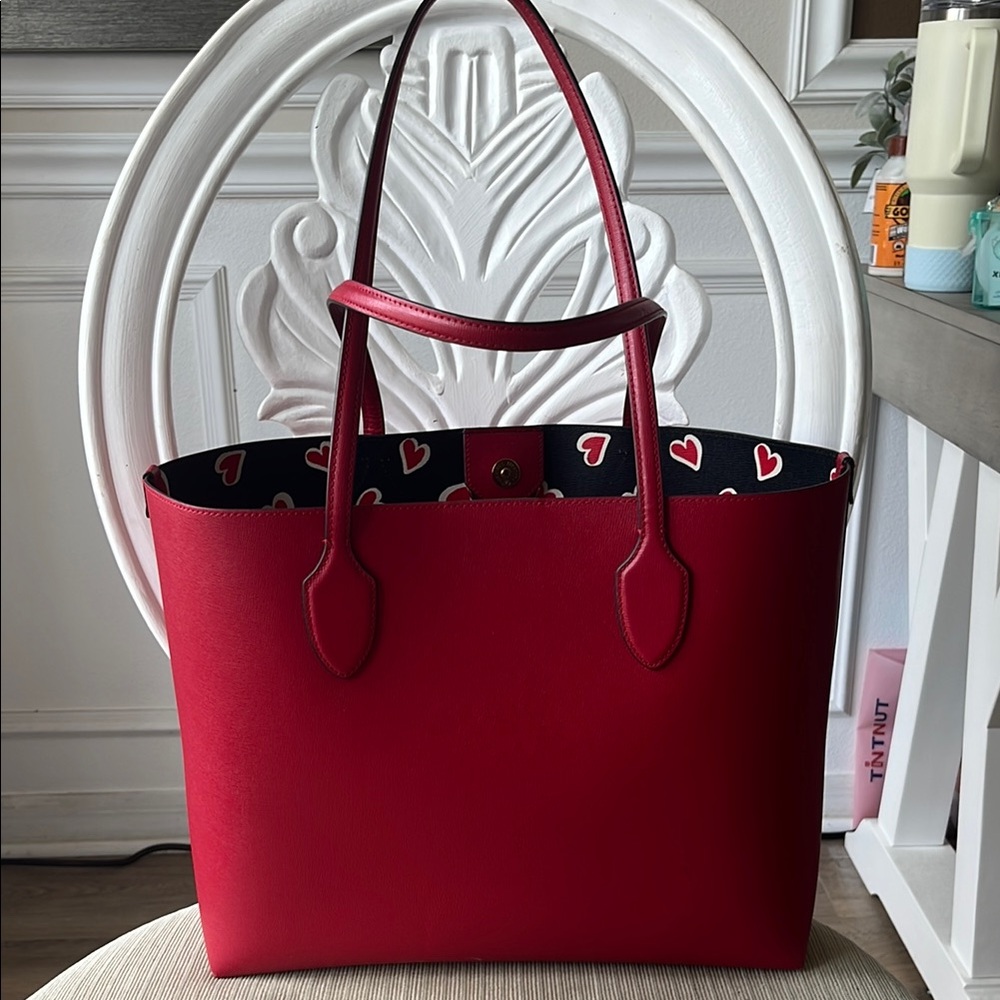 Kate Spade Vibrant Red Tote Bag
